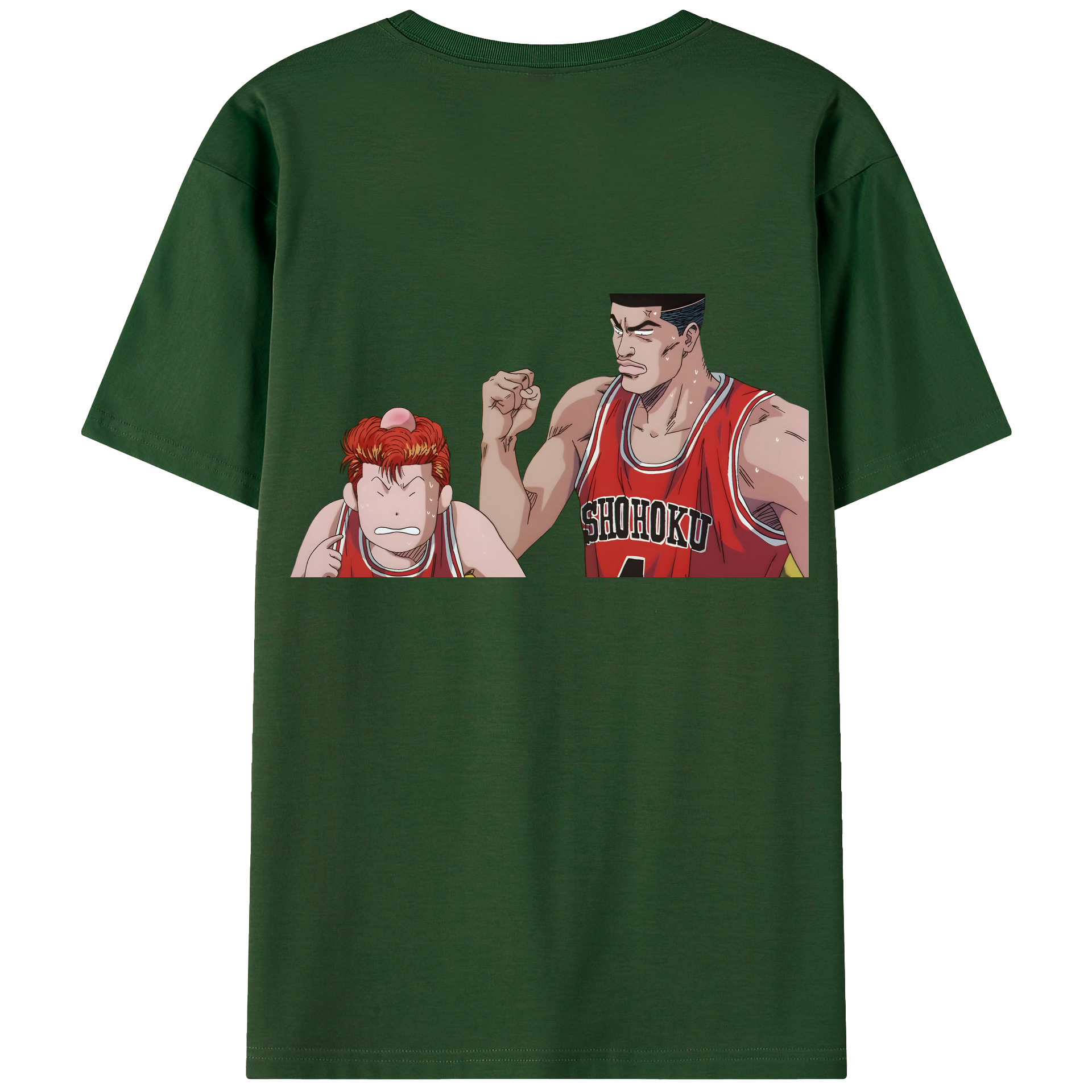 SLAM DUNK／スラムダンク 綿100％半袖Tシャツ（背面プリント）